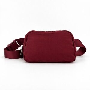 Adidas Defender Cosmetic Pouch Toiletry Bag - Burgundy Wine Red Travel Organizer